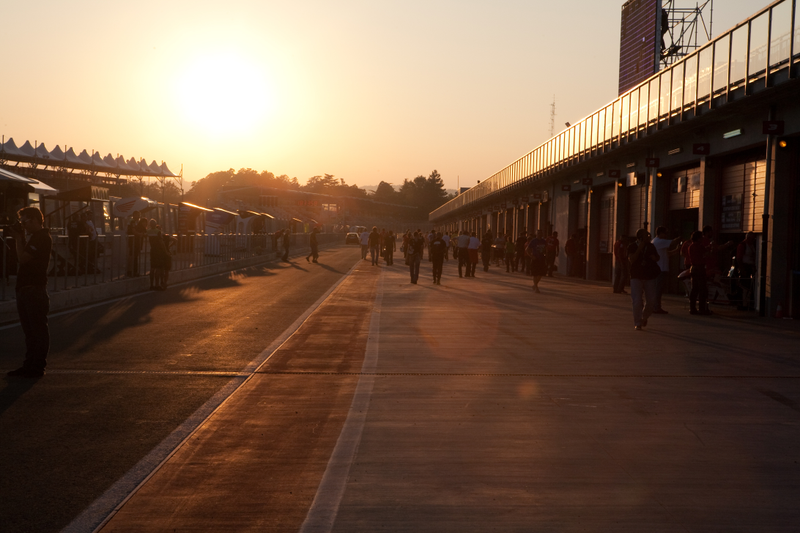 Illustration for article titled The Sky is Beautiful over Imola for More than One Reason